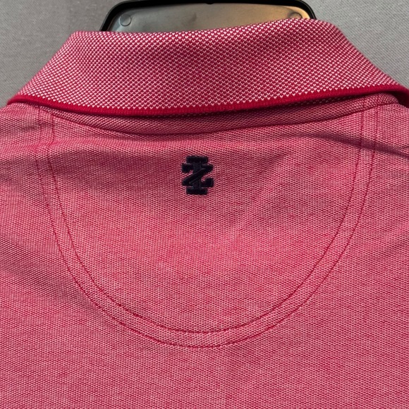 IZOD Advantage Performance Sport Flex Polo Shirt Real Red NWT Mens Small UPF-15 - Picture 4 of 16
